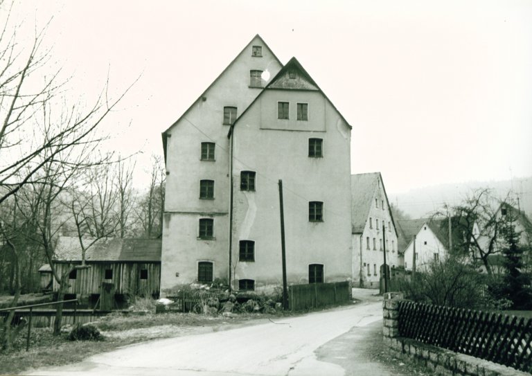 1977 Abbruch Kunstmühle